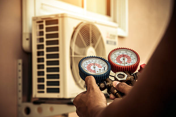 Professional Ductwork Repair technician working in Becket, MA